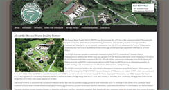Desktop Screenshot of hoosacwaterqualitydistrict.com
